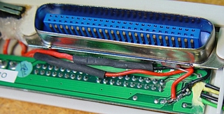 Track soldered