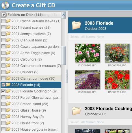 CD folders screen clip