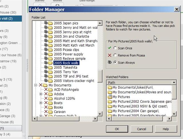 Folder manager clip