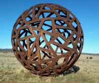 Globe sculpture cooma 2012.jpg