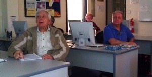 PCUG members attending a Beginner's Special Interest Group at the PCUG Centre Training Room