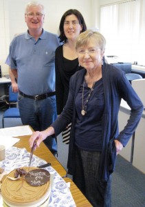 PCUG Volunteer of the Year 2011 Eleanor Whelan, with her daughter Laura, & nominated by PCUG member Gordon Urquhart